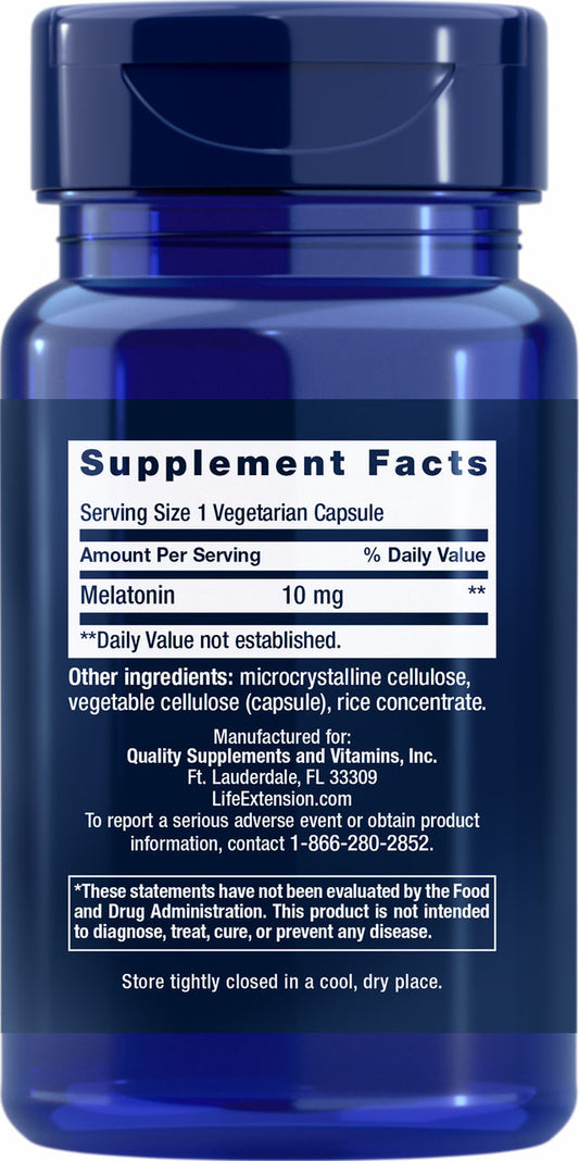 Melatonin 10 mg, 60 vegetarian capsules #331
