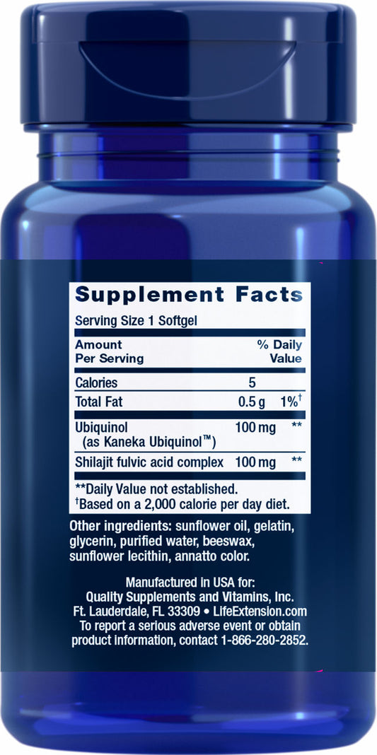 Super Ubiquinol CoQ10 with Enhanced Mitochondrial Support™ 100 mg, 60 softgels #1426
