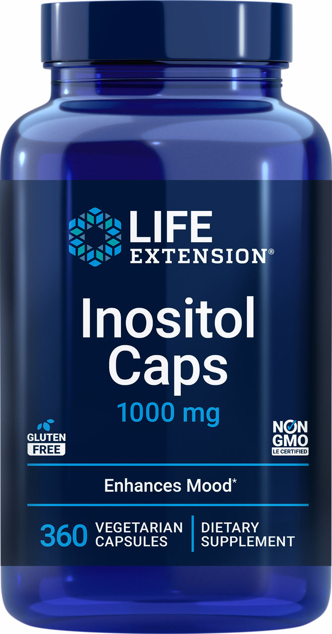 Inositol Caps 1000 mg, 360 vegetarian capsules #1674
