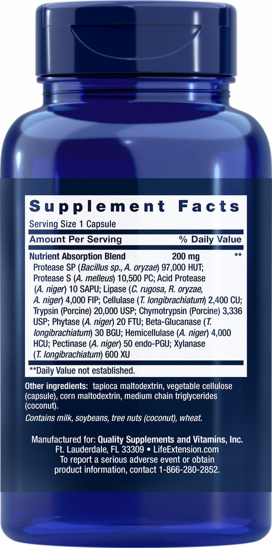 Extraordinary Enzymes 60 capsules #1706
