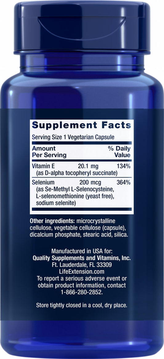 Super Selenium Complex 200 mcg, 100 vegetarian capsules #1778