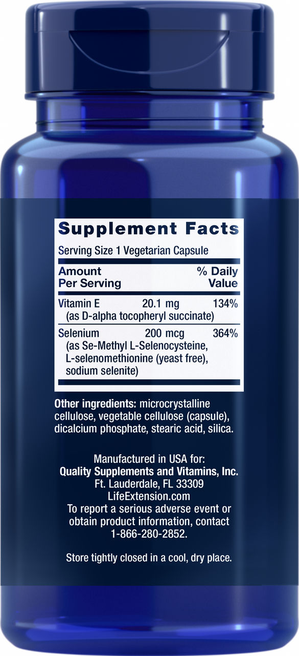 Super Selenium Complex 200 mcg, 100 vegetarian capsules #1778