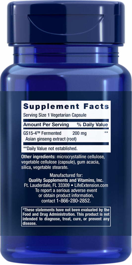 Ginseng Energy Boost 30 vegetarian capsules #1805