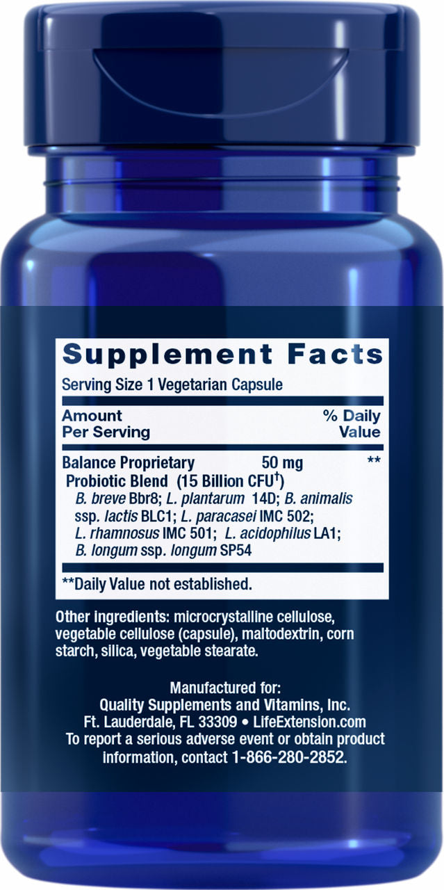 FLORASSIST® Balance 30 liquid vegetarian capsules #1825