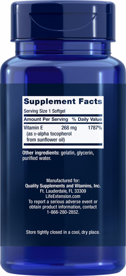 Super Vitamin E 268 mg (400 IU), 90 softgels #1863