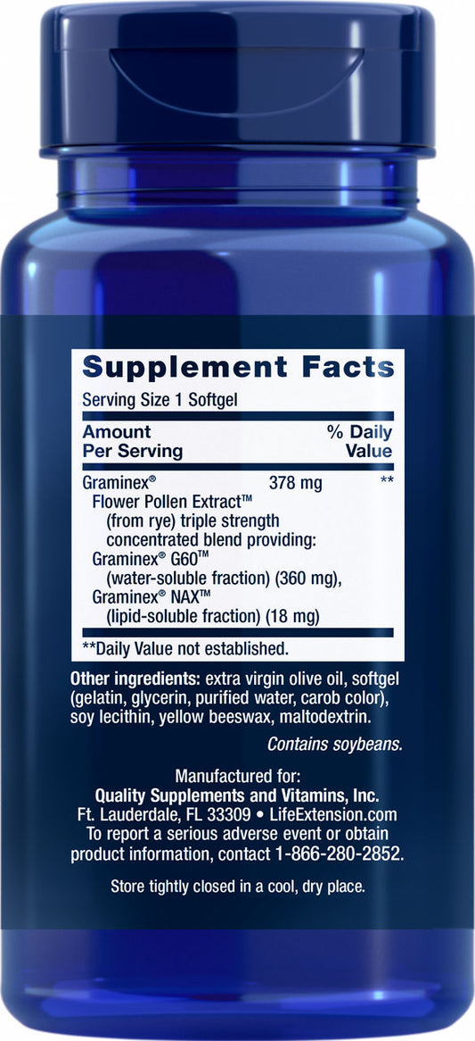 Triple Strength ProstaPollen™ 30 softgels #1909
