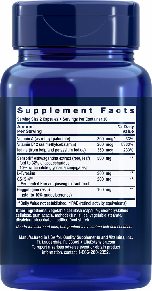 Thyroid Support Complex 60 capsules #2003
