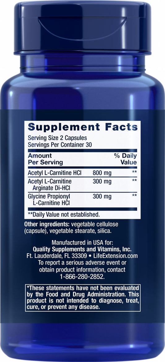 Optimized Carnitine 60 capsules #2018
