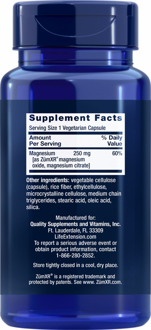 Extend Release Magnesium 60 vegetarian capsules #2107