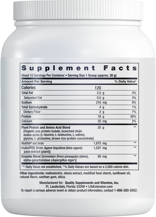 Wellness Code® Plant Protein Complete & Amino Acid Complex (Vanilla) 450 grams #2127