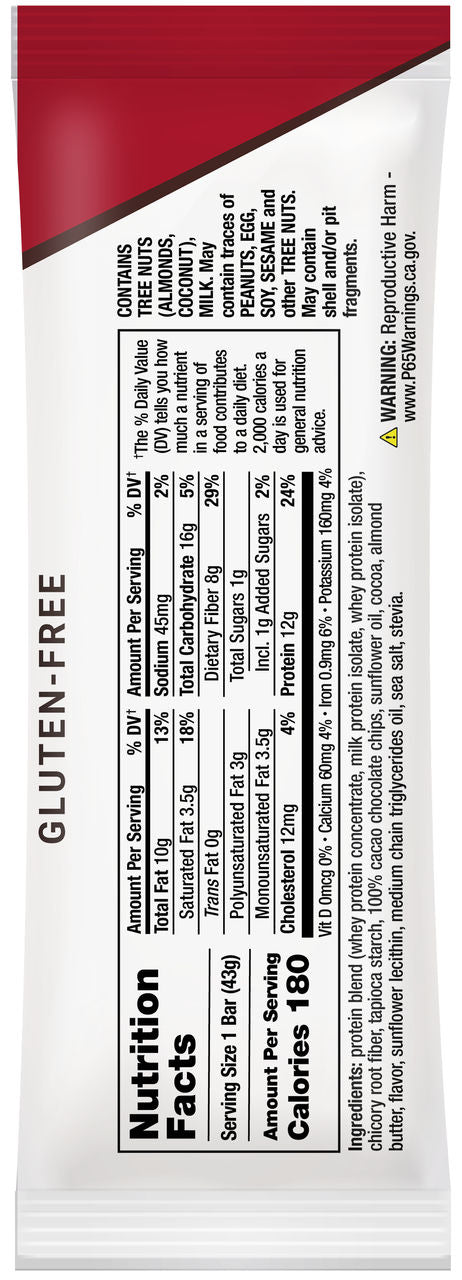 Wellness Bar Chocolate Brownie Flavor (Box of 6) #2186