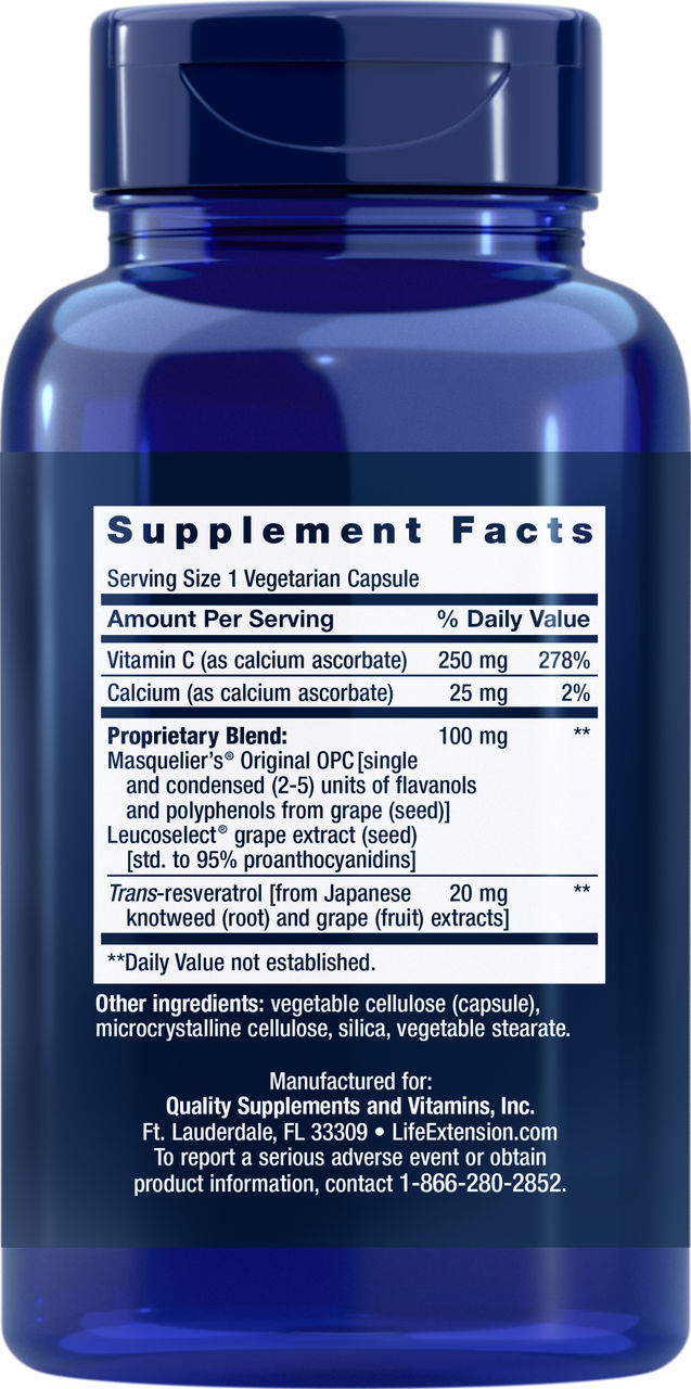 Grapeseed Extract 60 vegetarian capsules #2211
