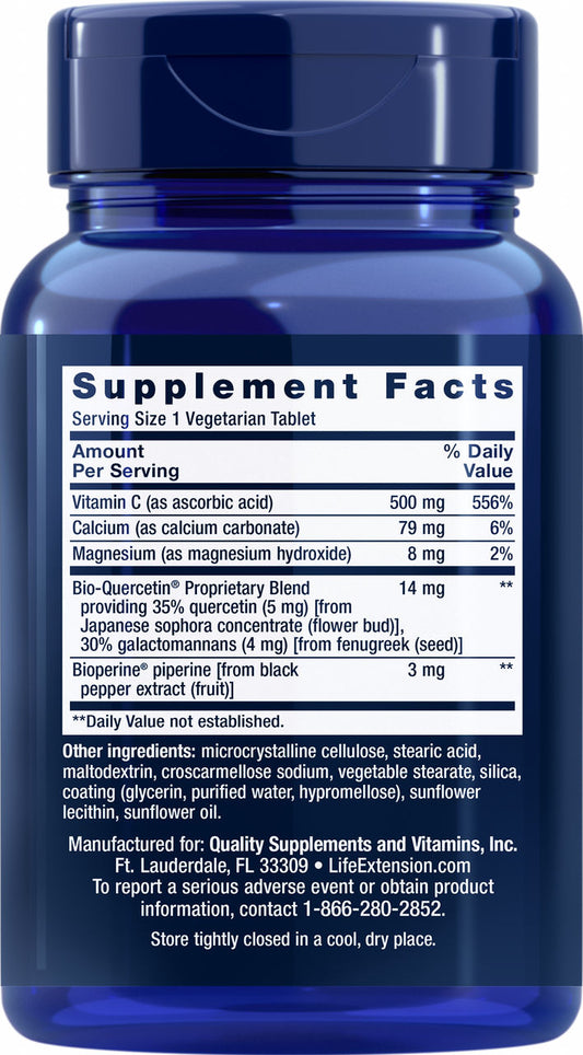 Fast C® and Bio-Quercetin Phytosome 60 vegetarian tablets #2229