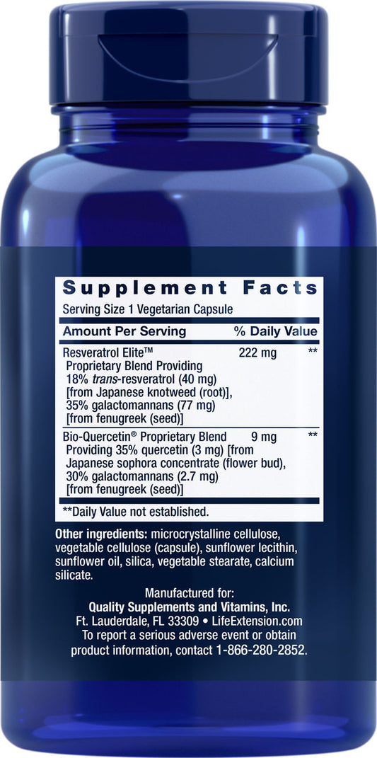 Optimized Resveratrol Elite™ 60 vegetarian capsules #2230