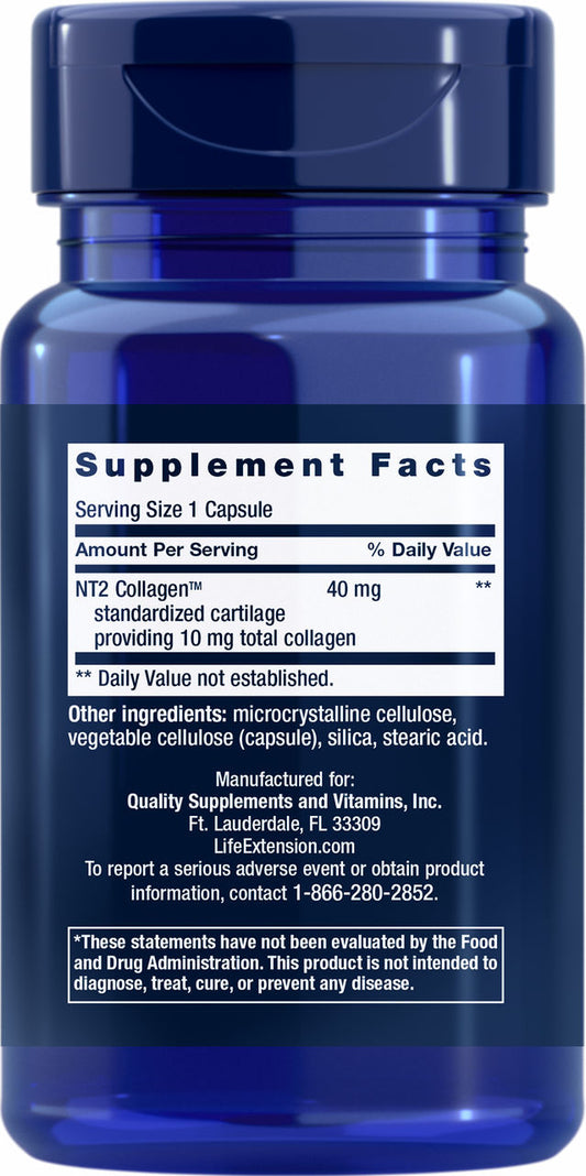 NT2 Collagen™ 40 mg, 60 small capsules #2231