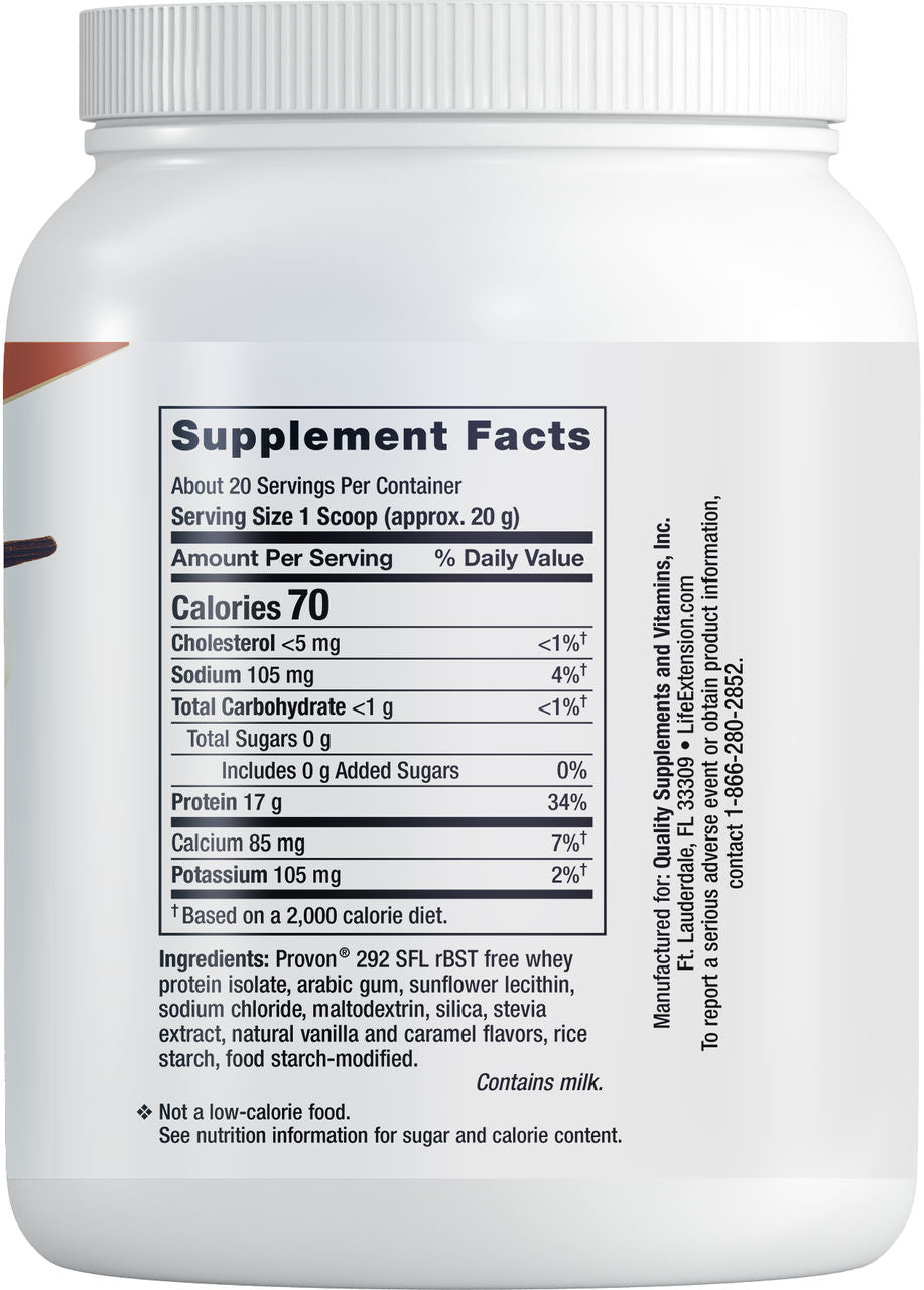 Wellness Code® Whey Protein Isolate (Vanilla) 403 grams #2242