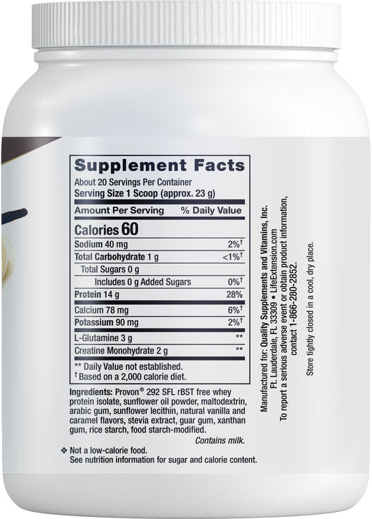 Wellness Code® Advanced Whey Protein Isolate (Vanilla) 454 grams #2246C
