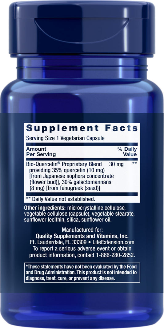 Bio Quercetin 30 vegetarian capsules #2302