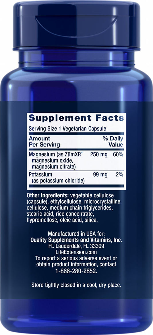 Potassium with Extend-Release Magnesium 60 vegetarian capsules #2309