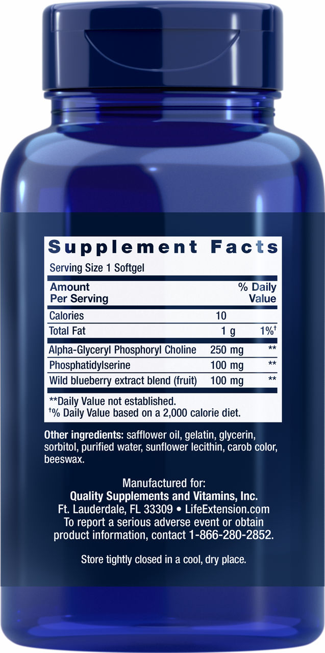 Cognitex® Alpha GPC 30 softgels #2321