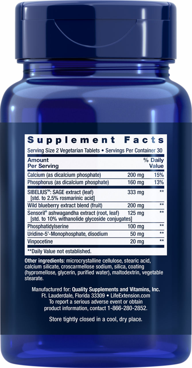 Cognitex® Elite 60 vegetarian tablets #2396