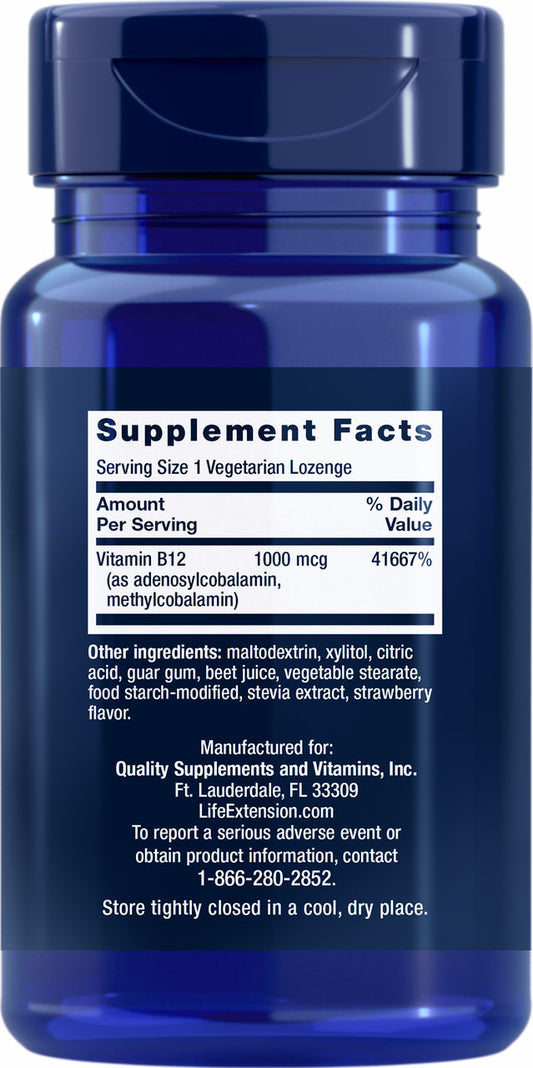 B12 Elite 60 vegetarian lozenges #2419