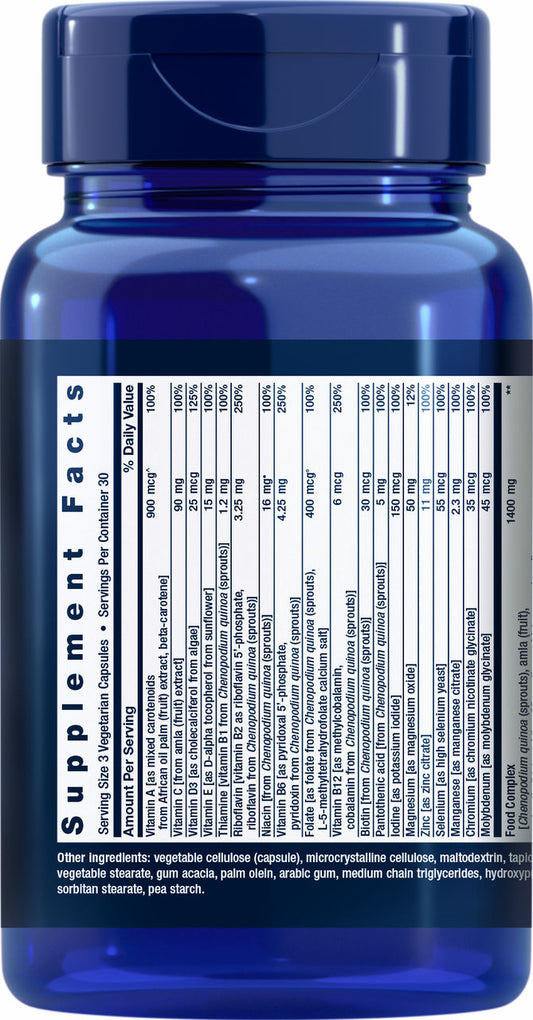 Whole Food Multivitamin 90 vegetarian capsules #2428