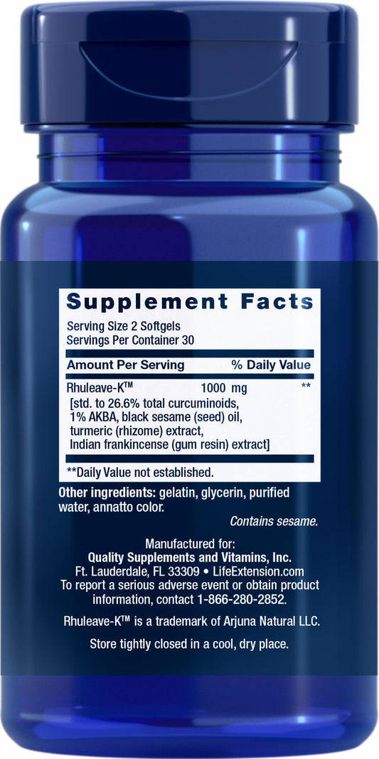 Fast Acting Relief 60 softgels #2430