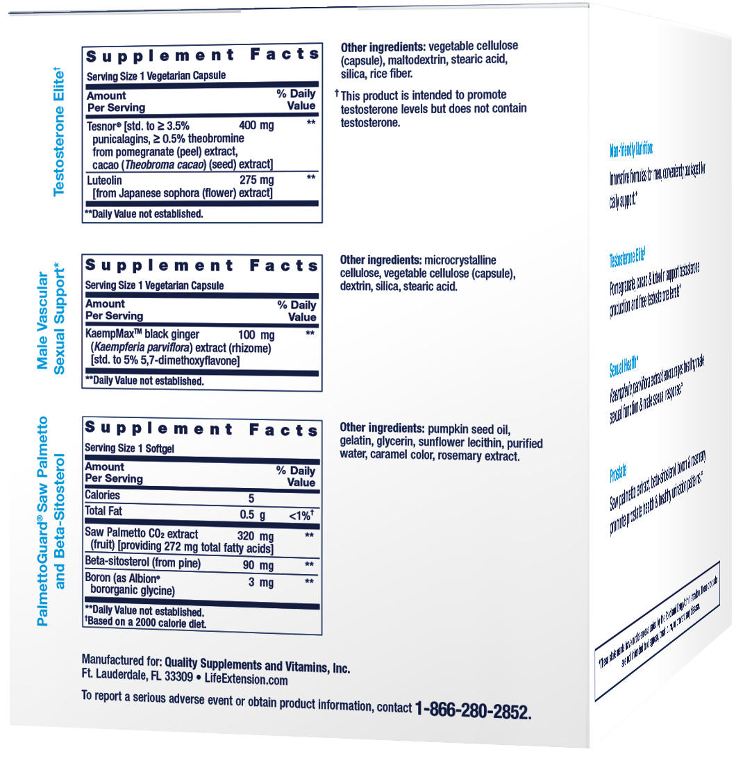 Mens Vitality Packs 30 packets #2515