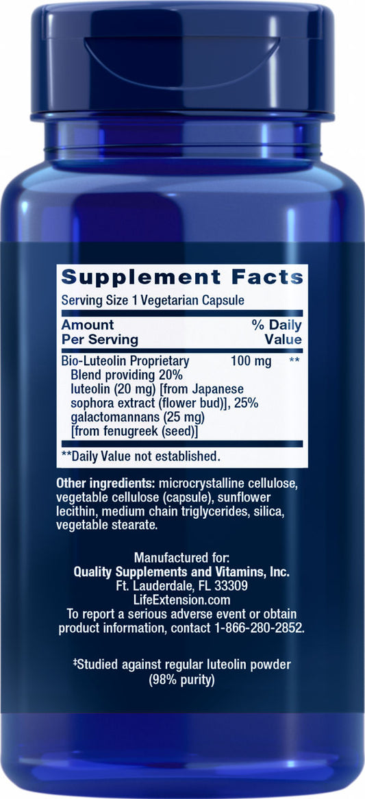 Bio-Luteolin™ 100 mg, 30 vegetarian capsules #2547