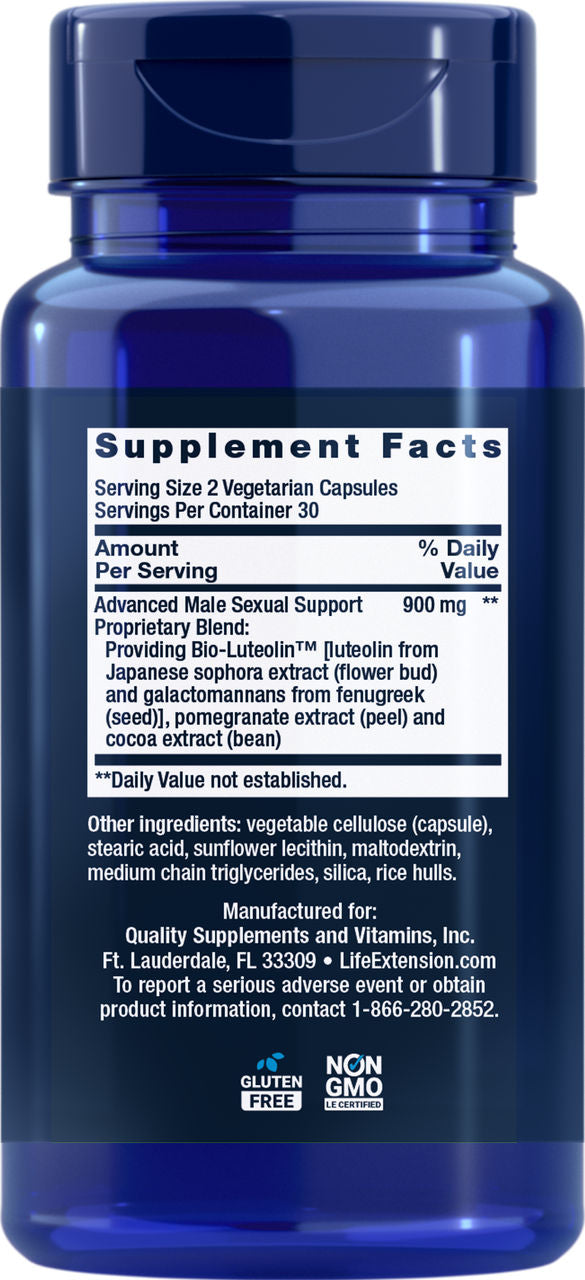 Advanced Male Sexual Support 60 vegetarian capsules #2549