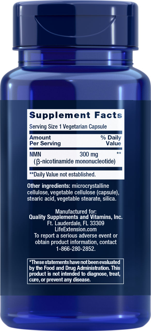 NMN 300 mg, 90 vegetarian capsules #2558