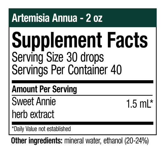 Artemisia Annua - 2oz (In-stock & Only Available Through Phone Order)