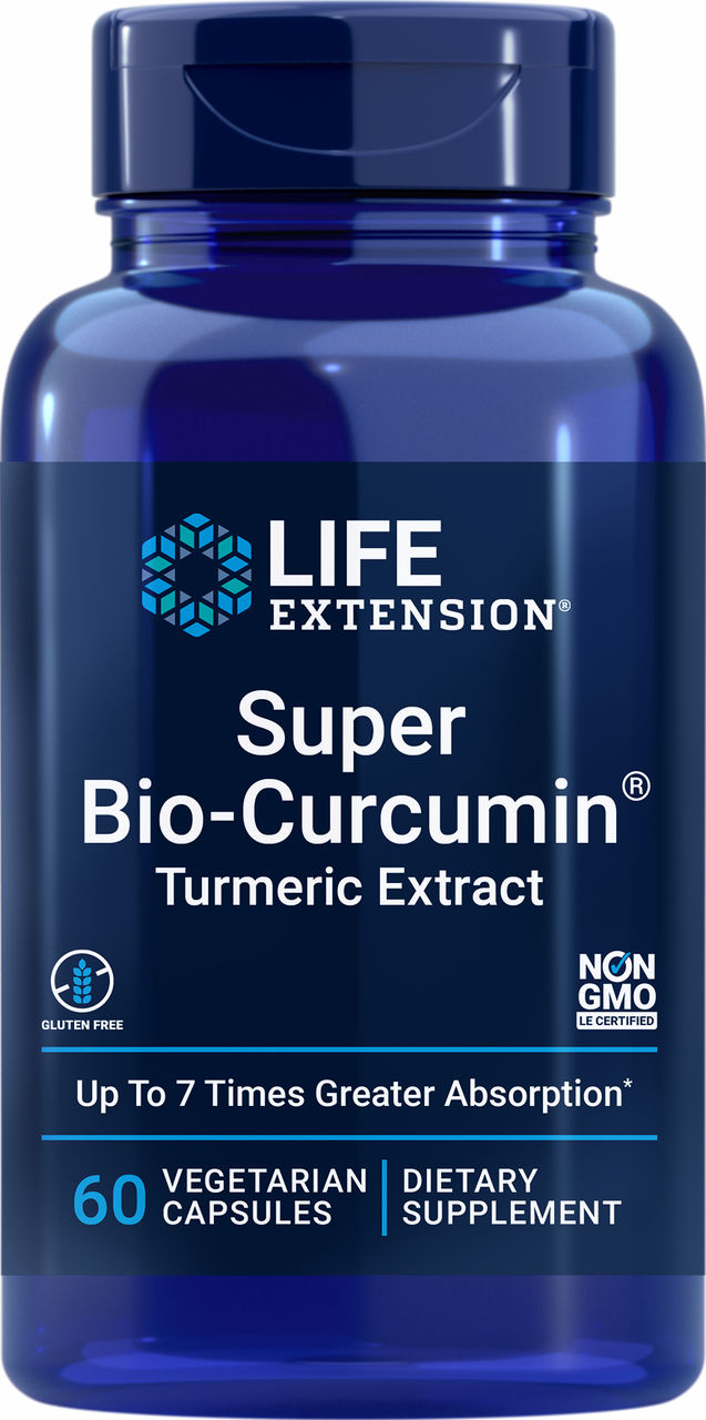 Super Bio-Curcumin® Turmeric Extract 400 mg, 60 vegetarian capsules #407