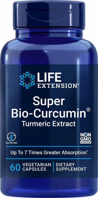 Super Bio-Curcumin® Turmeric Extract 400 mg, 60 vegetarian capsules #407