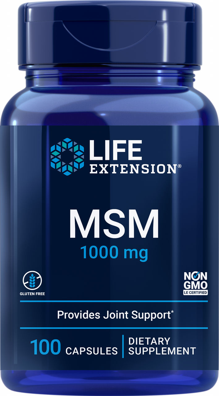 MSM 1000 mg, 100 capsules #451