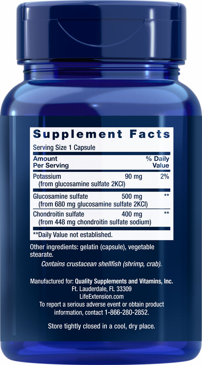 Glucosamine Chondroitin Capsules 100 capsules #522
