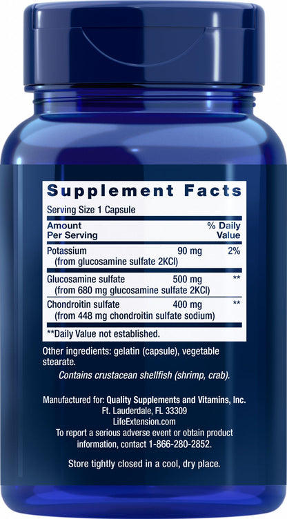 Glucosamine Chondroitin Capsules 100 capsules #522