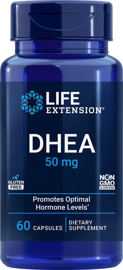 DHEA Dehydroepiandrosterone 50 mg, 60 capsules #882