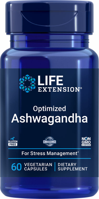 Optimized Ashwagandha 60 vegetarian capsules #888