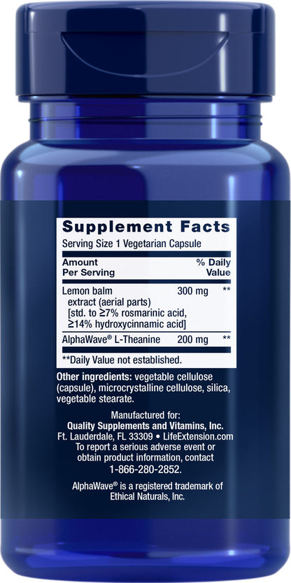 Enhanced Stress Relief 30 vegetarian capsules #987