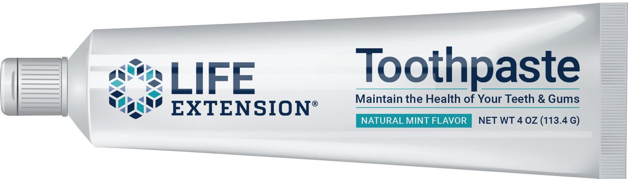 Life Extension Toothpaste (Mint) 4 oz #1278