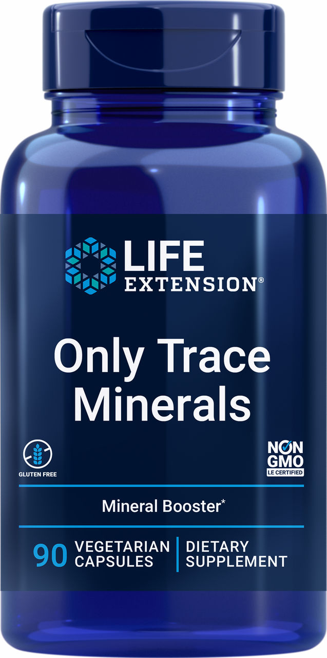 Only Trace Minerals 90 vegetarian capsules #1328