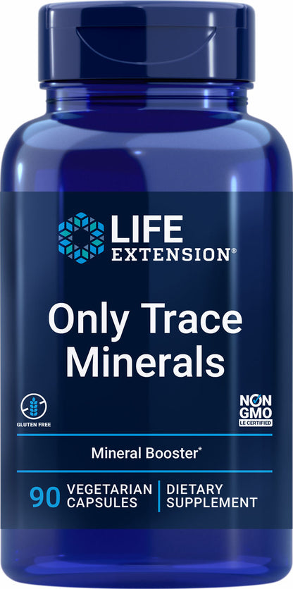 Only Trace Minerals 90 vegetarian capsules #1328