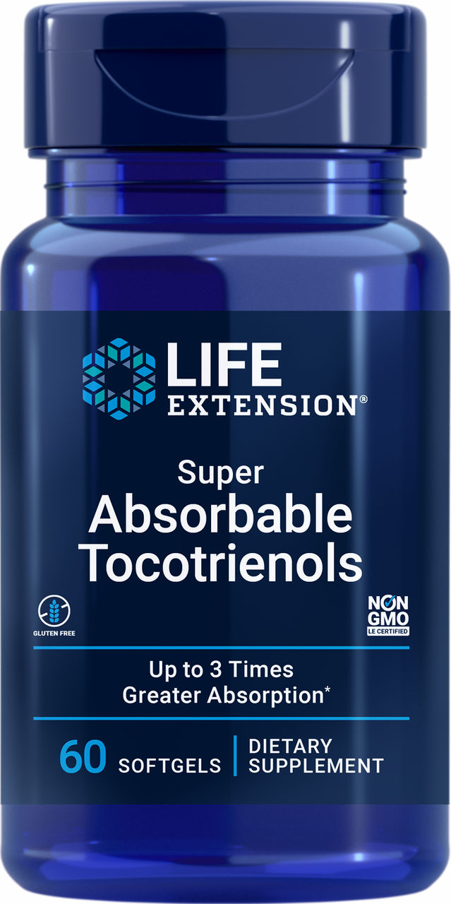 Super Absorbable Tocotrienols 60 softgels #1400