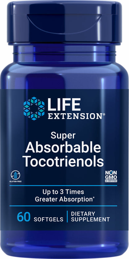 Super Absorbable Tocotrienols 60 softgels #1400