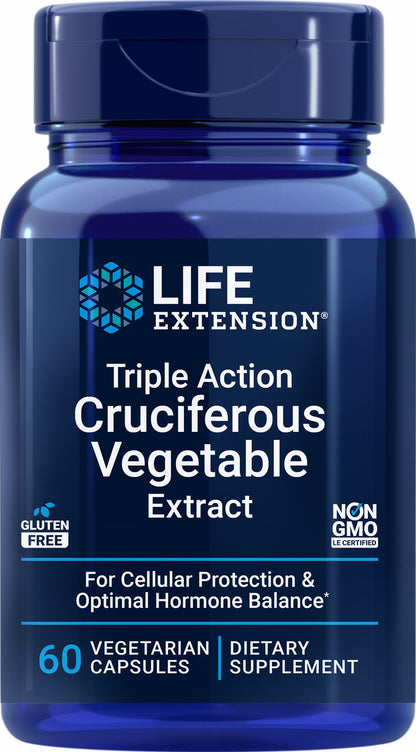 Triple Action Cruciferous Vegetable Extract 60 vegetarian capsules #1468