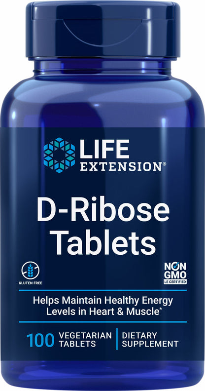 D Ribose Tablets 100 vegetarian tablets #1473