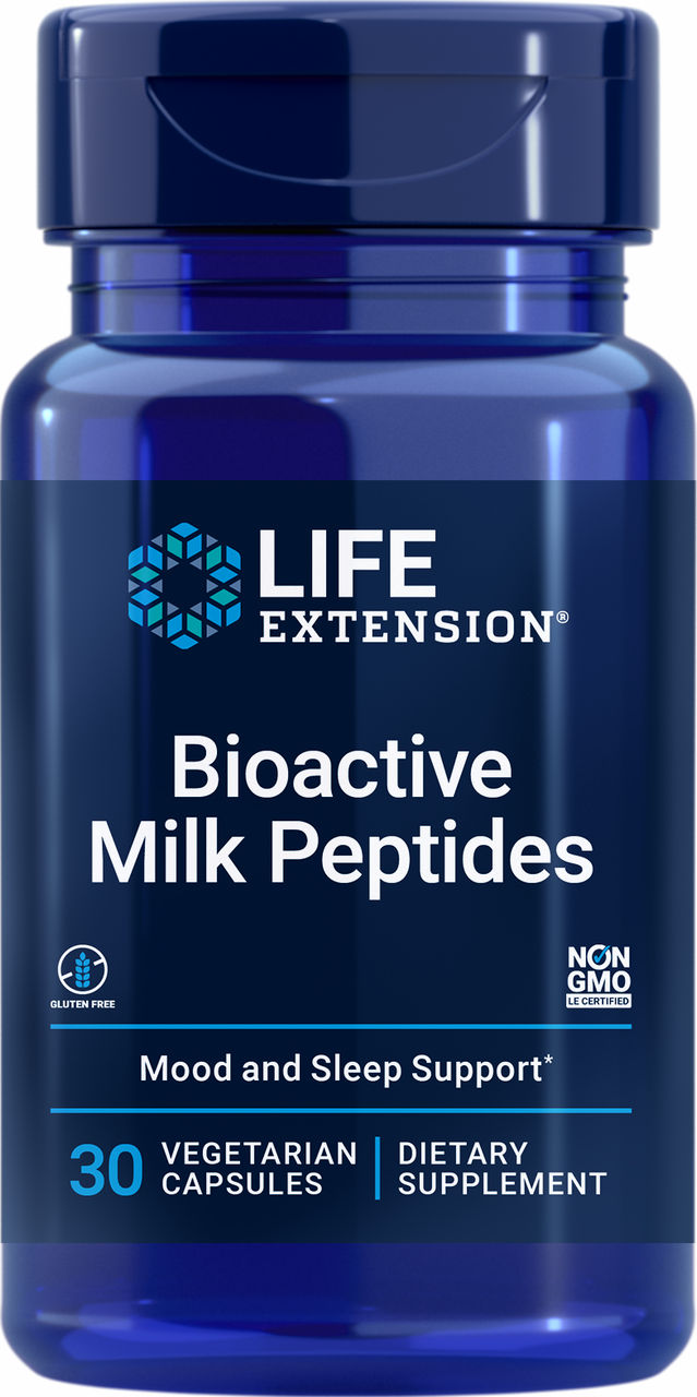 Bioactive Milk Peptides 30 vegetarian capsules #1512