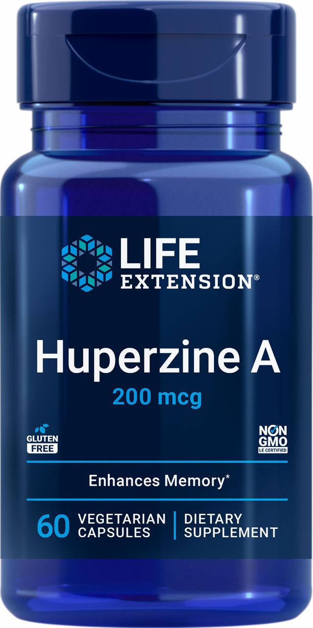 Huperzine A 200 mcg, 60 vegetarian capsules #1527
